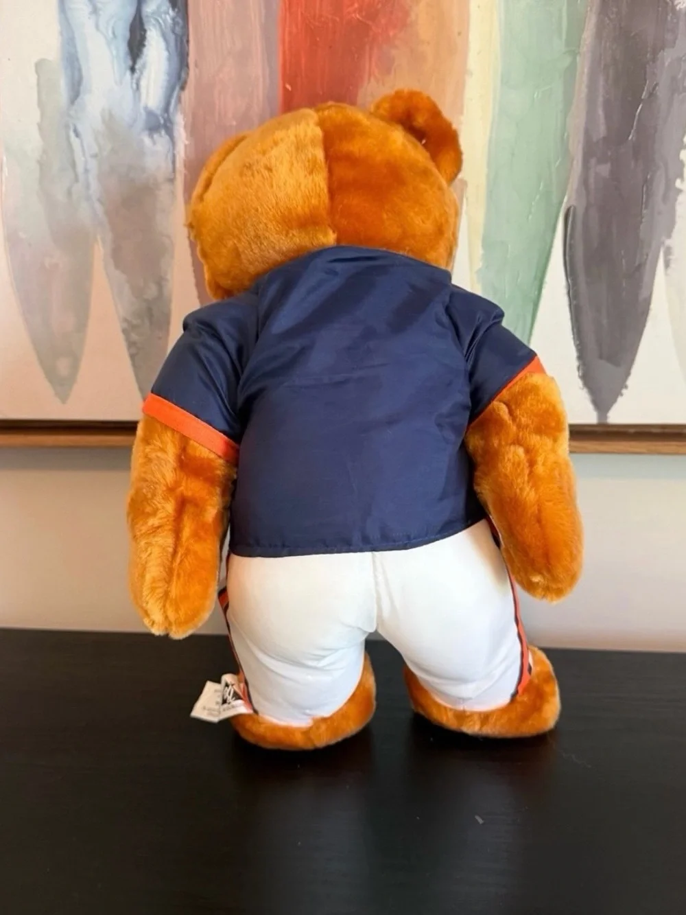 Vintage Auburn Tigers Teddy Bear Plush #14 Officially Licensed NCAA Collectible